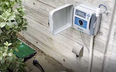 【個人邸への自動散水導入事例】1系統なら狭い場所でも設置可能