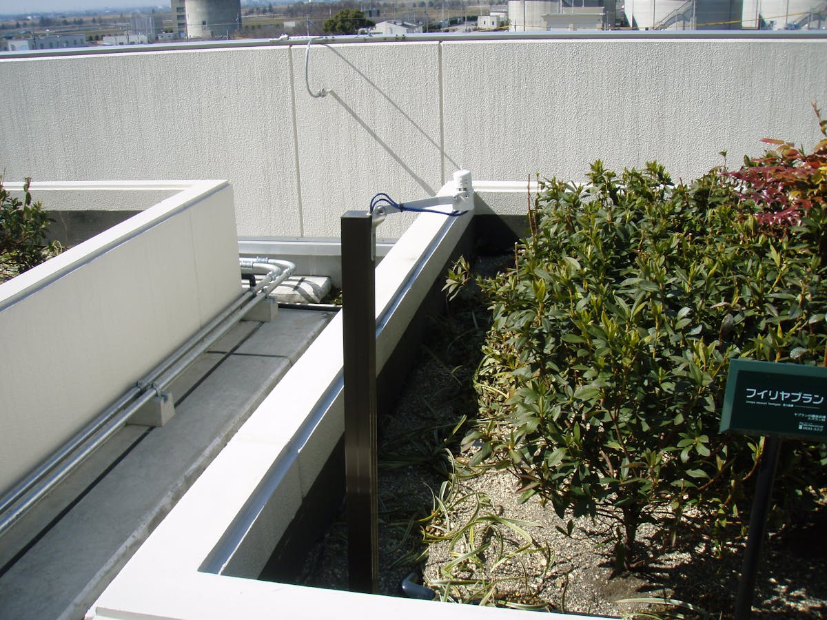 【使用している散水機】レインセンサー(雨センサー)