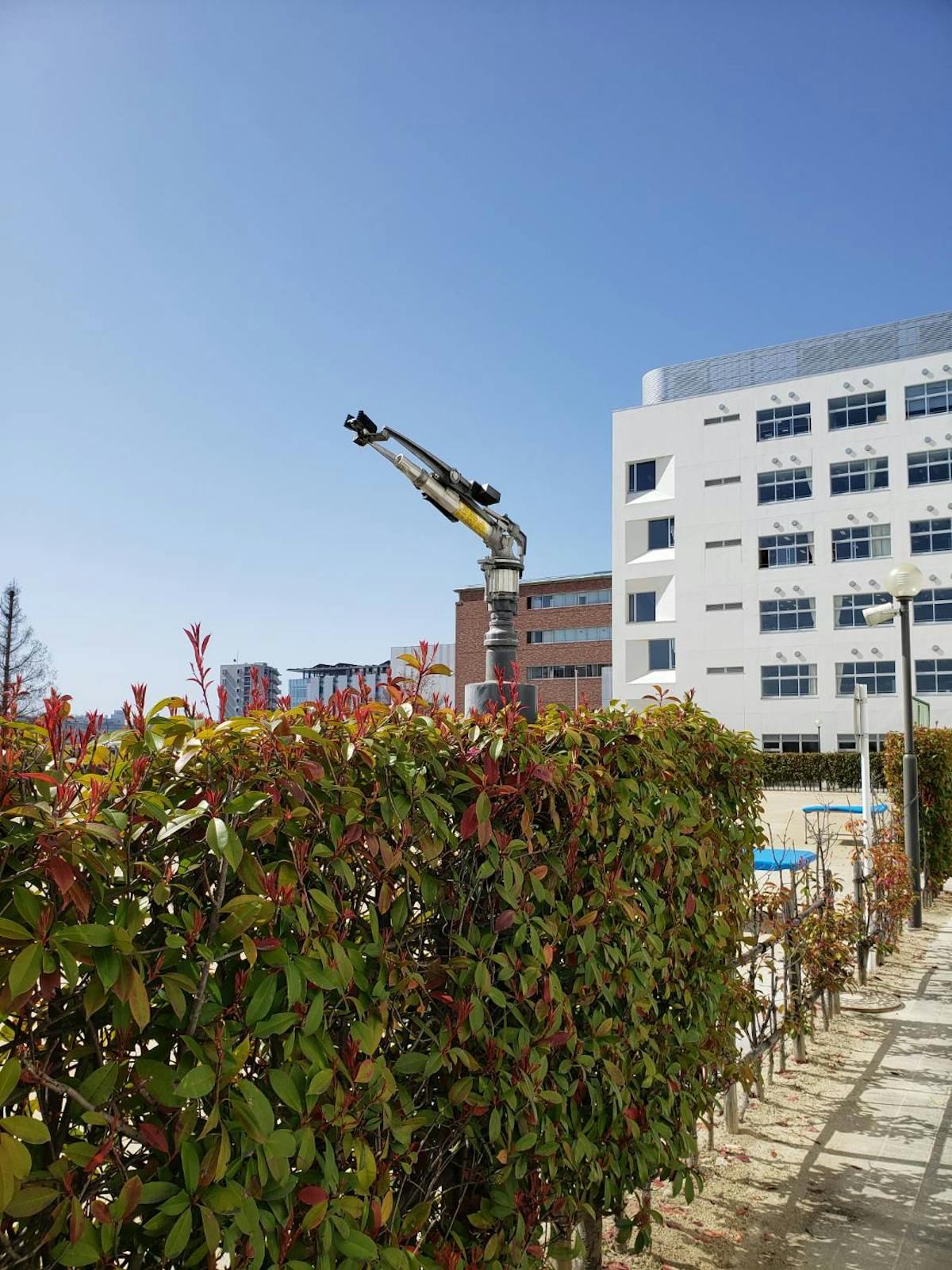 防塵用大型散水スプリンクラー、散水レインガン