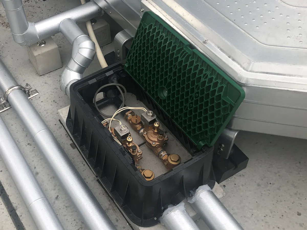 電磁弁ボックスB